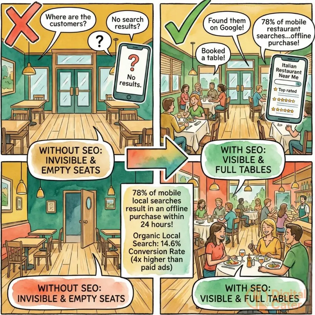 benefits of seo for restaurants