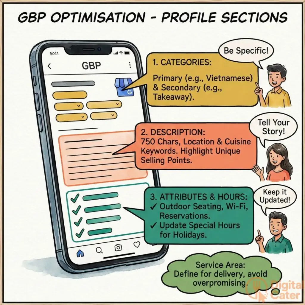 GBP profile optimisation