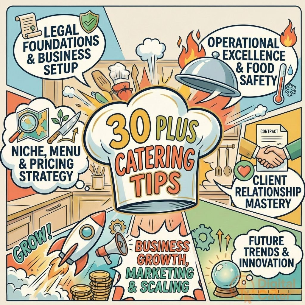 30 plus catering tips