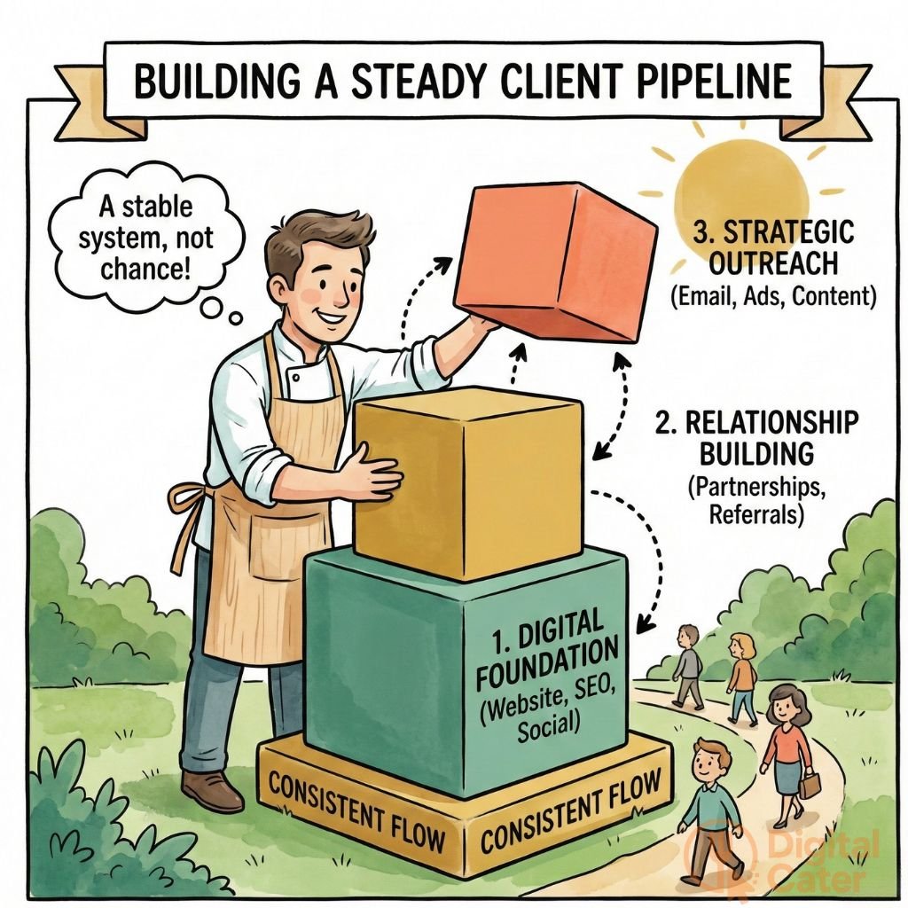 building steady client pipeline
