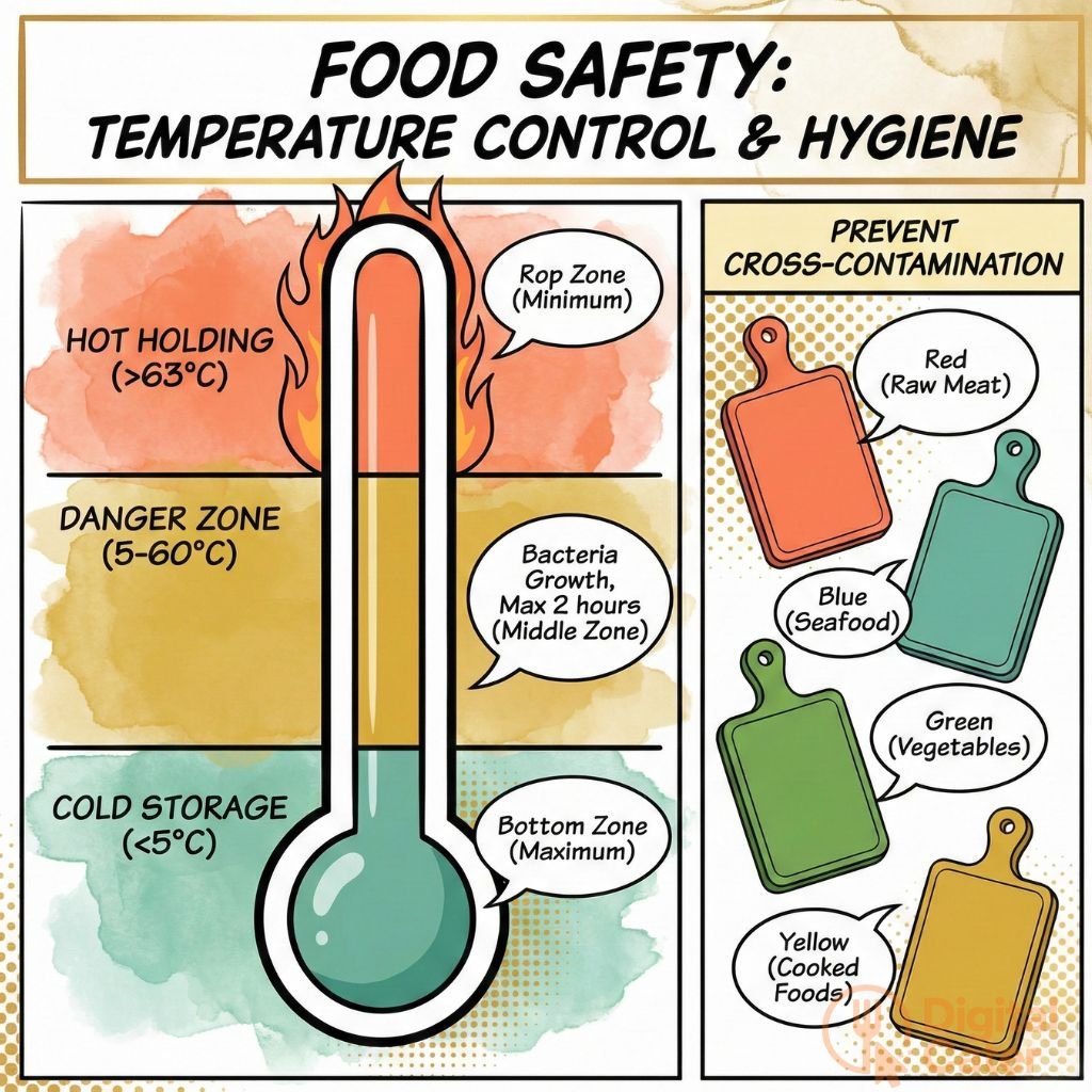 food safety temperature control hygiene