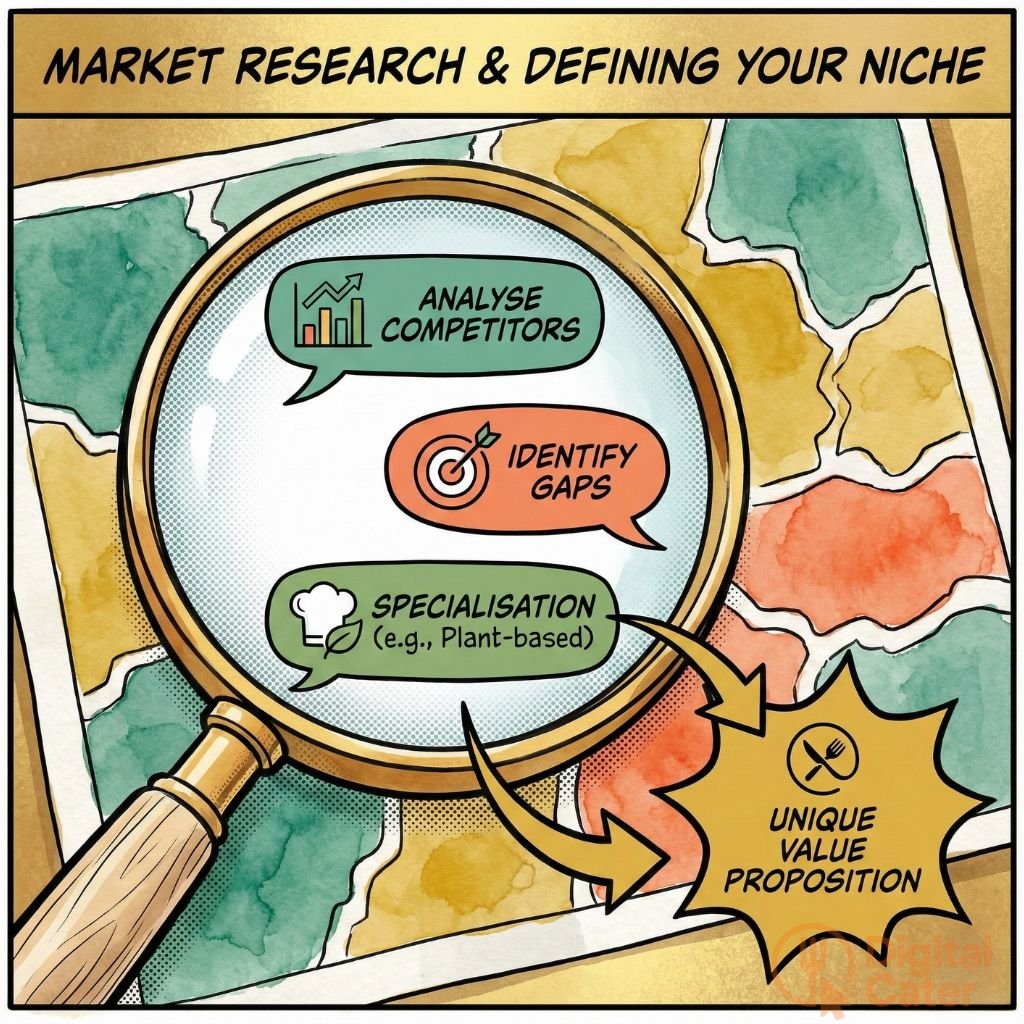 market research define your niche
