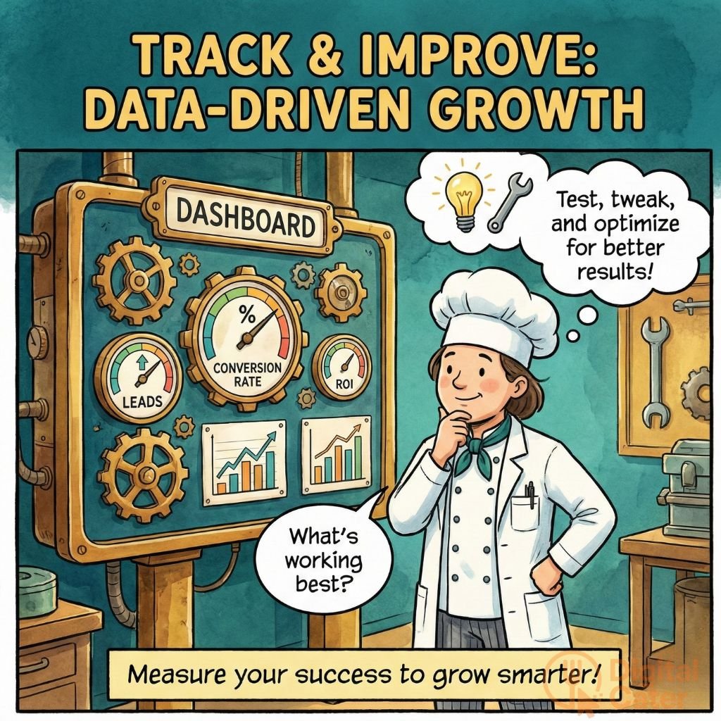 track and improve data driven growth