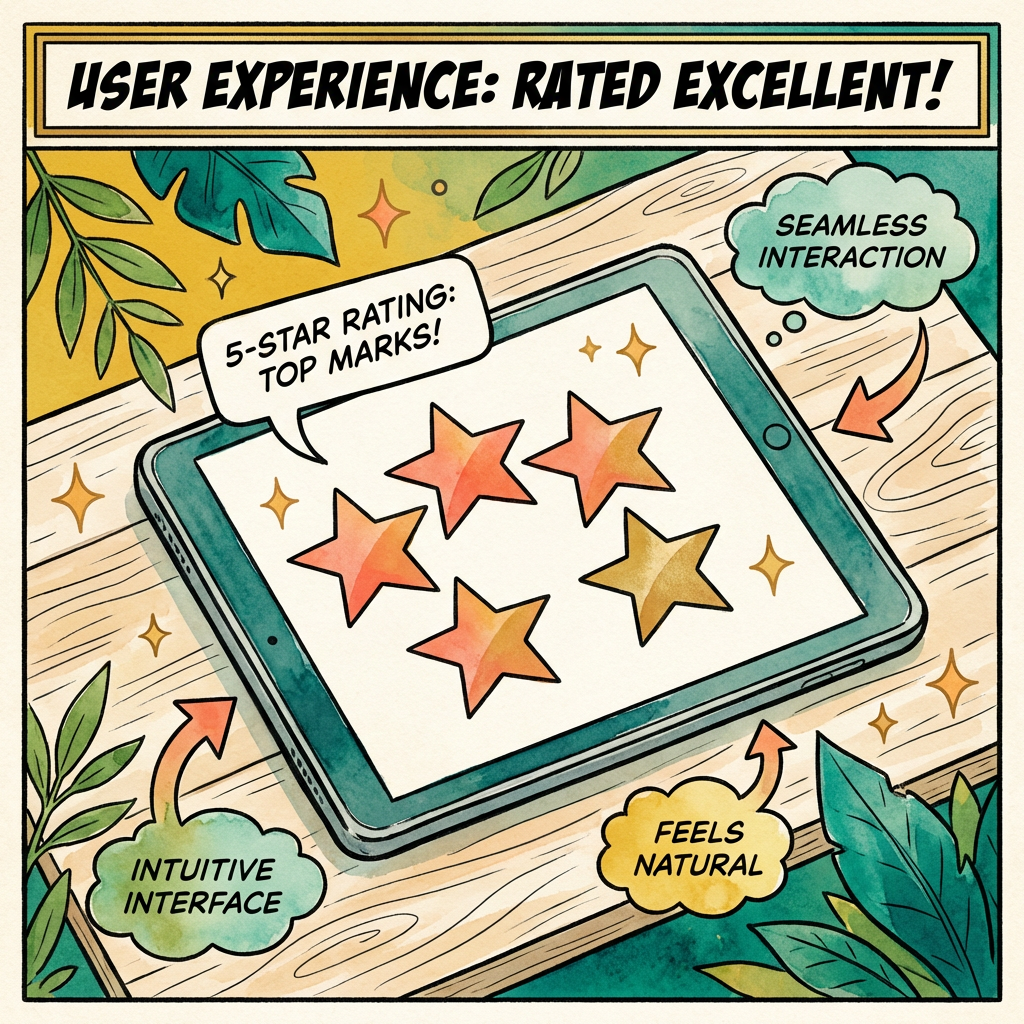 Five star online reviews for a restaurant