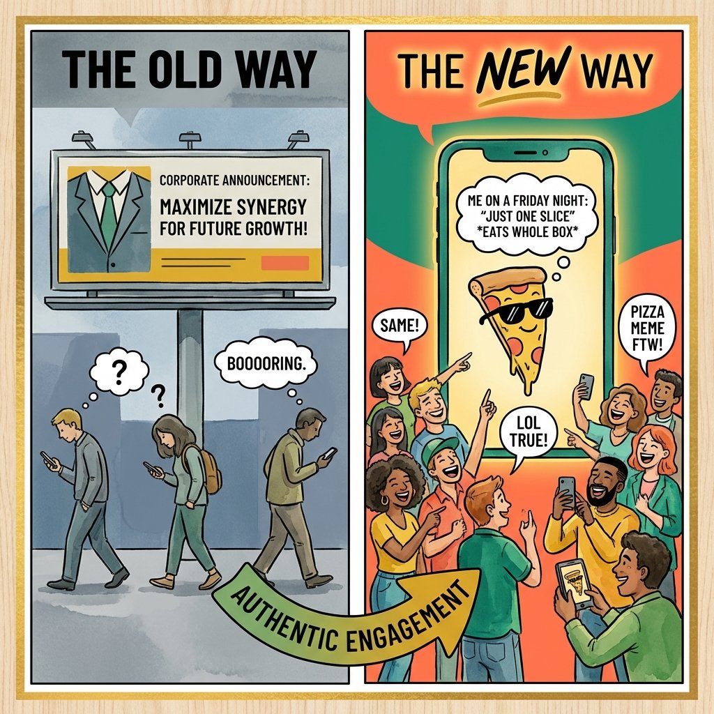 Why Humor Outperforms Corporate Ads