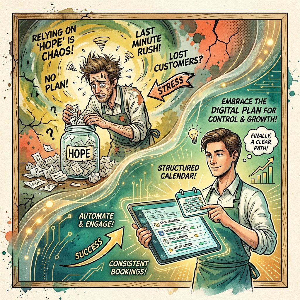 Moving beyond hope to a structured restaurant marketing strategy