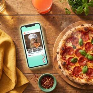 Restaurant Pizza Meme Marketing Strategy Outline