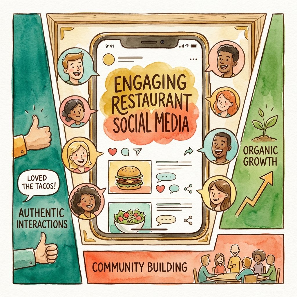 Restaurant social media engagement