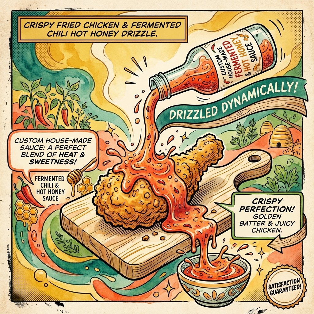 Complex heat and fermented chili sauce innovation